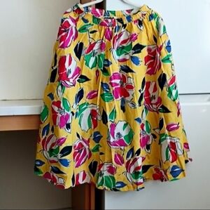 Albee Vtg Floral Skirt sz S-M